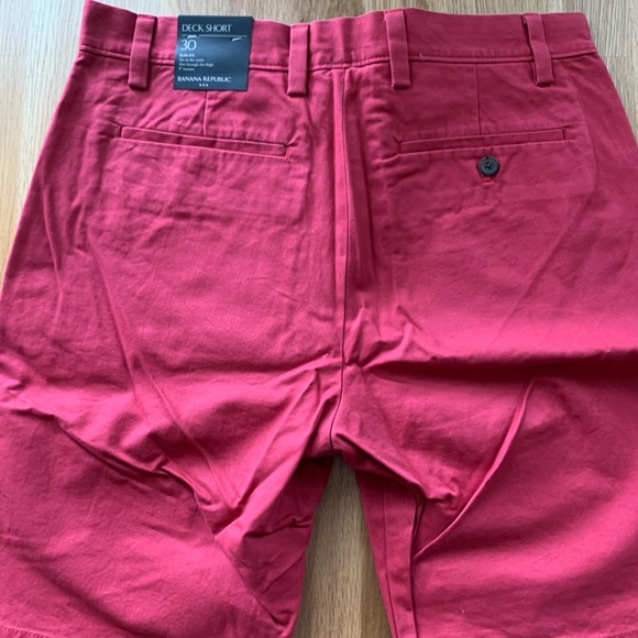 Cranberry Banana Republic men’s shorts 30 waist - Picture 6 of 7